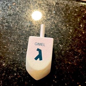 Dreidel made of wood